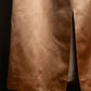 "GUCCI" 100% silk glossy cropped length skirt