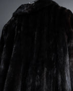 "GUCCI" Semi-custom atelier work fur long coat