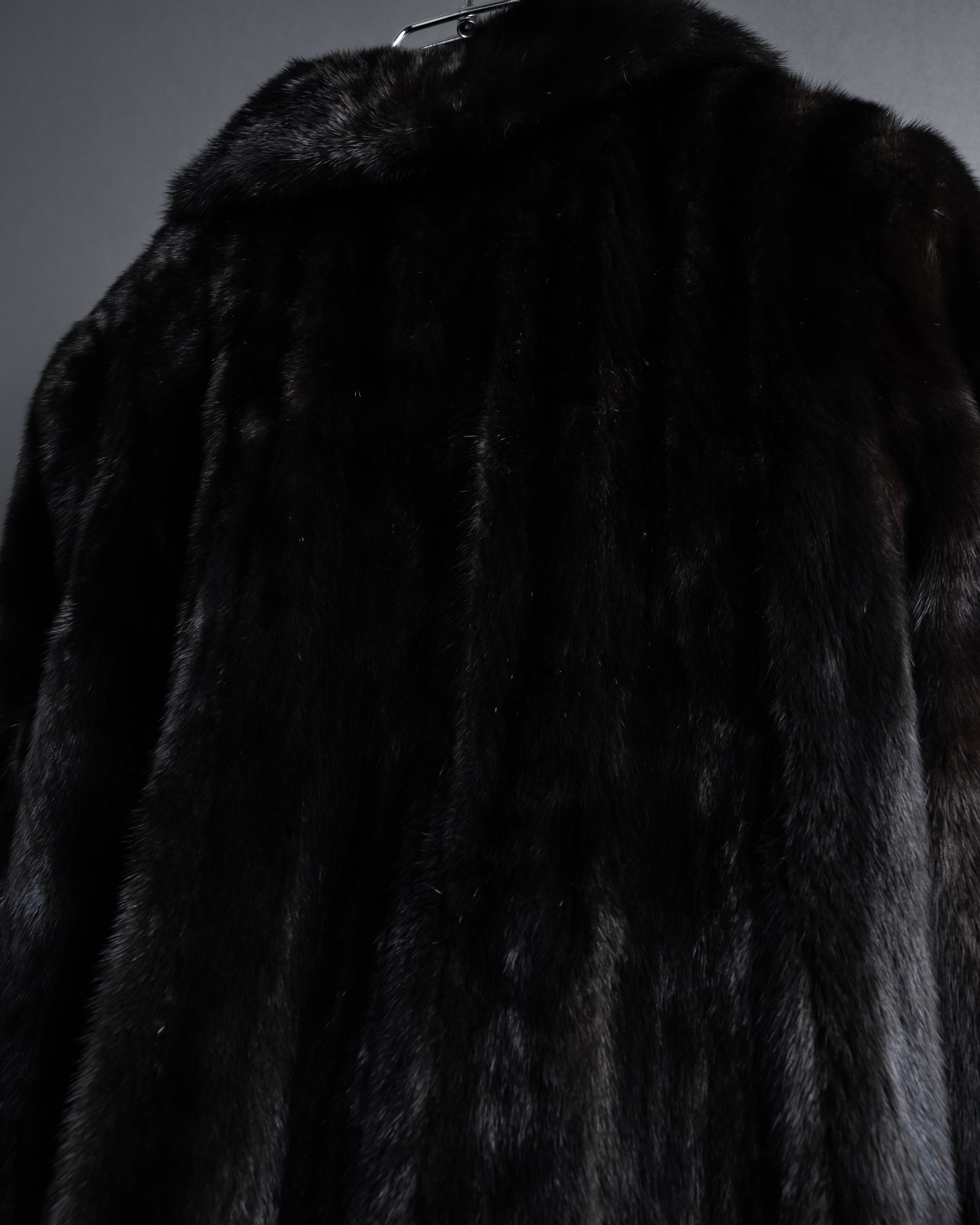 "GUCCI" Semi-custom atelier work fur long coat