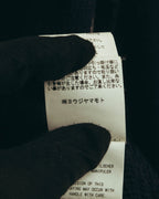 "Yohji Yamamoto +NOIR" 00's-10's Soft alpaca wool knit cardigan