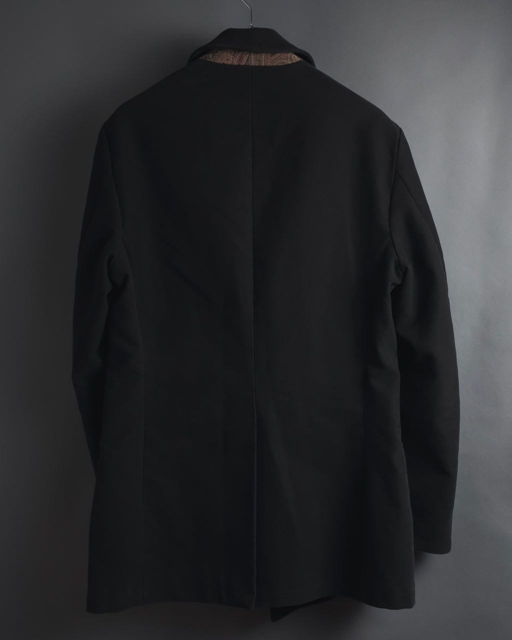 "ETRO" 08AW graphic-lined double-breasted coat