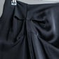 "MARNI" Drawstring design maxi length draping skirt