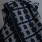 "HERMES" H pattern monotone color long stole