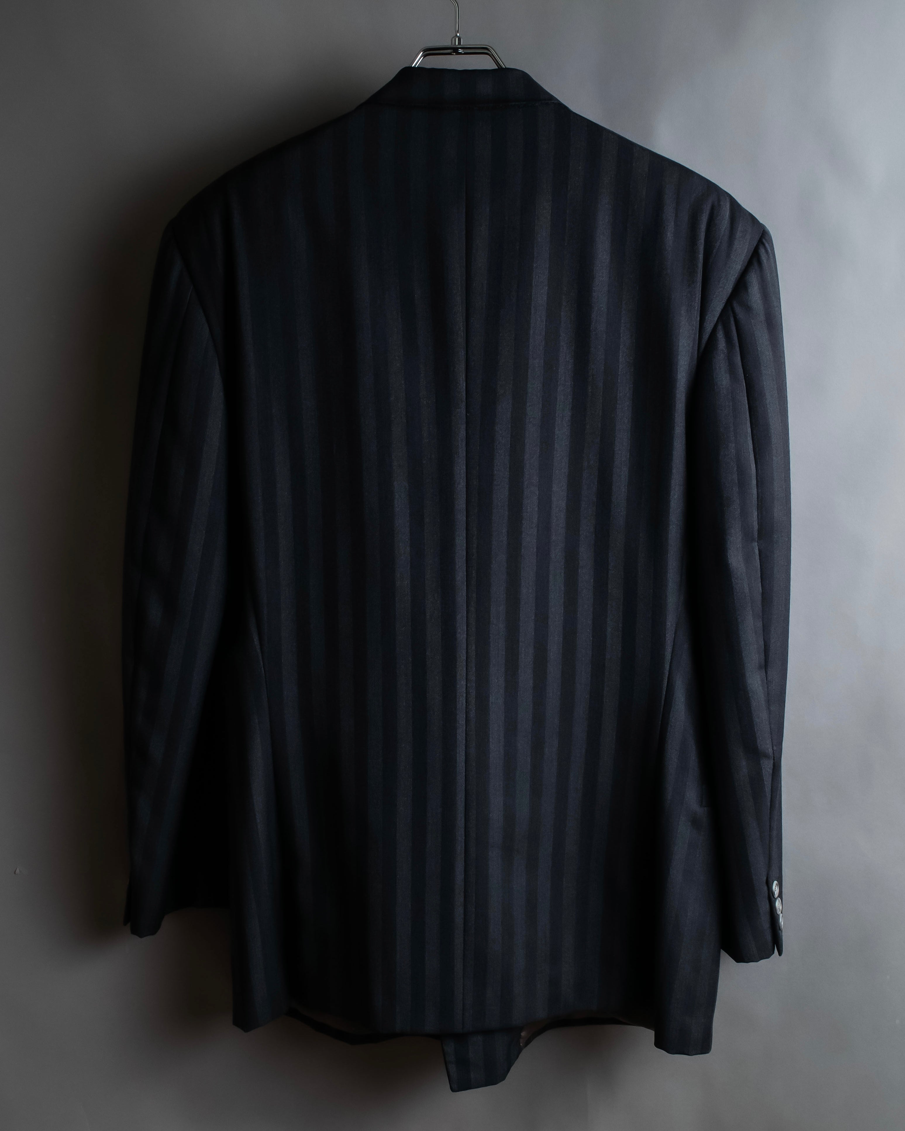 "GIANNI VERSACE" Striped classical tailored jacket