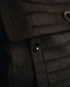 –SPECIAL– "YVES SAINT LAURENT"
2008-2012 Croc embossed suede muse two bag