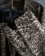 Vintage gobelin oversized gown coat