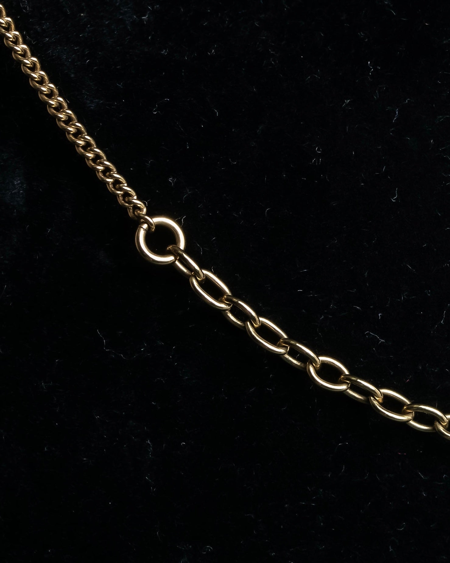 "Christian Dior" Pearl bijou gold chain necklace