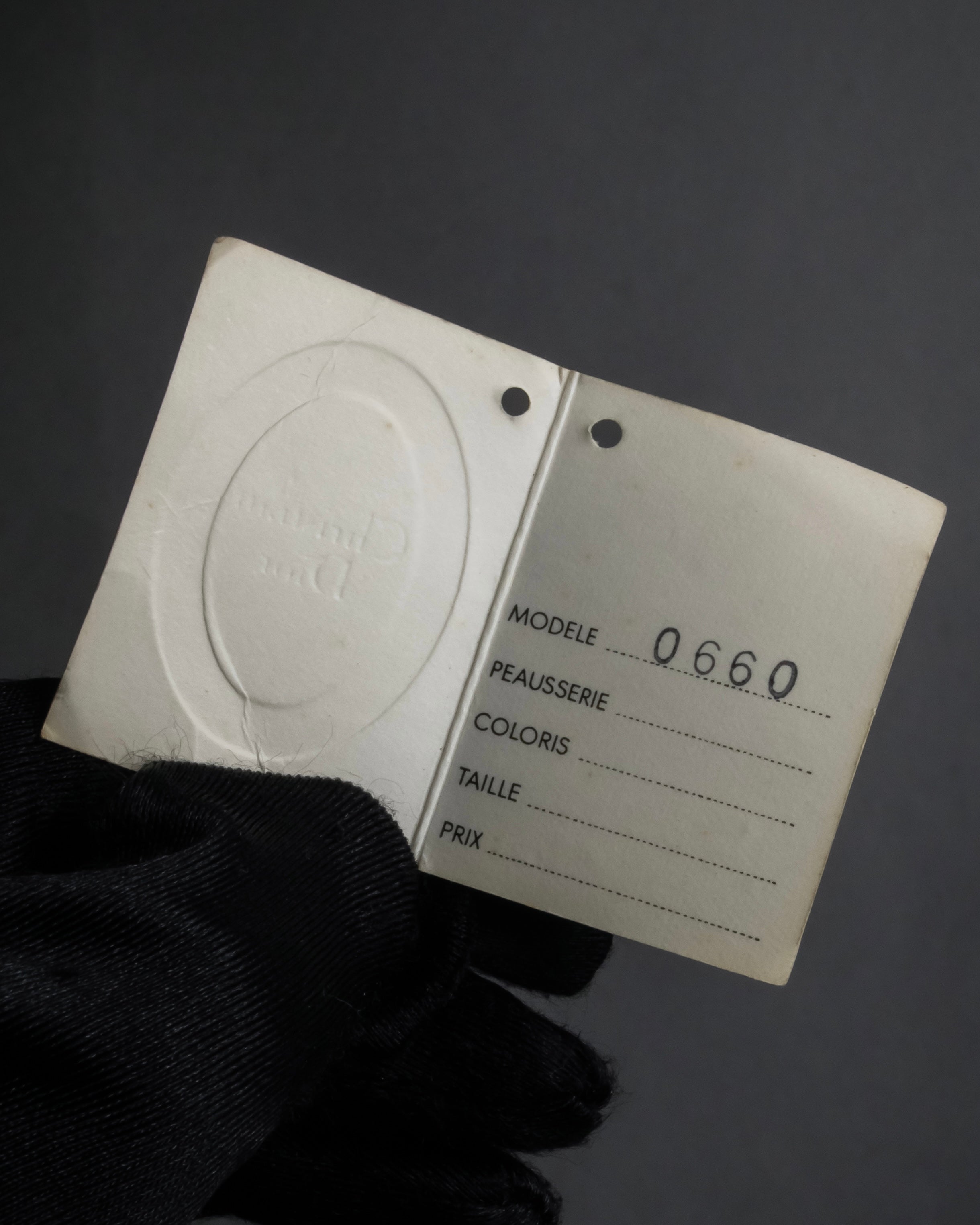 "Christian Dior" Logo buckle slim leather belt