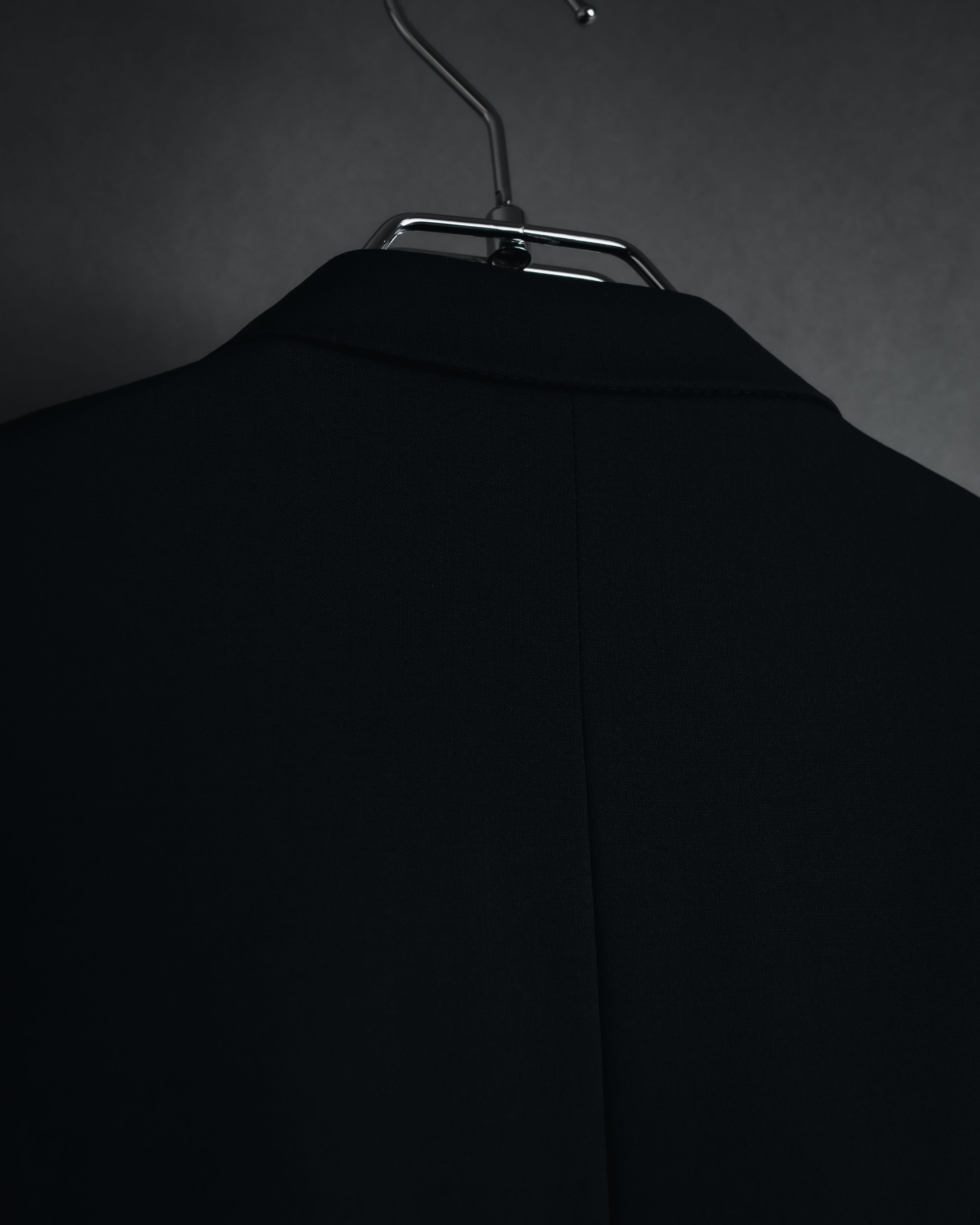 "Dior Homme" Chris Van Assche design satin lapel tuxedo set up