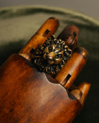 “GUCCI” 2010’s-20’s lion head sculptural ring