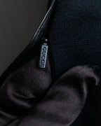 "GUCCI" Leather piping design box sleeve T-shirt