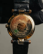 -SPECIAL- "BALENCIAGA" 80's-90's Classic round wristwatch