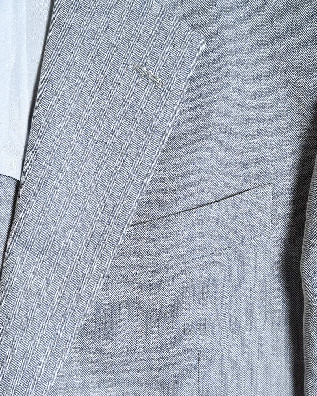 Carven/ Single Breasted 2B Herringbone Oversized Tailored Jacket Gray