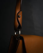 “Salvatore Ferragamo” 2000’s Gancini flap one handle bag