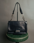 “Salvatore Ferragamo” 2010’s Gancini leather shoulder bag