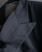 "CHRISTIAN DIOR MONSIEUR" Shadow stripe pattern classical formal detail set up