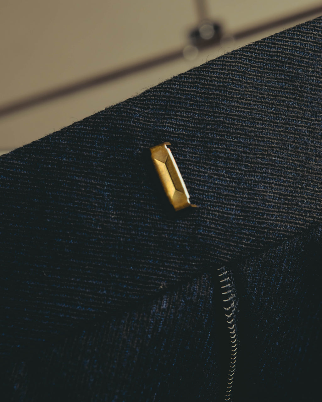 "Salvatore Ferragamo" 10's-20's Tailored double-breasted wool pantsuit