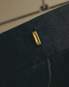 "Salvatore Ferragamo" 10's-20's Tailored double-breasted wool pantsuit