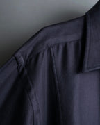 "GUCCI" Herringbone weave oversized shirt