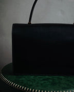 –SPECIAL– "HERMES" 60’s-70’s Box calf piano lock accordion bag