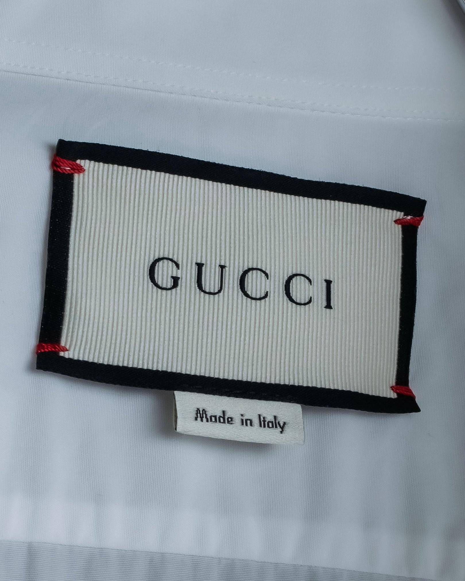 "GUCCI" Michele period regular white shirt