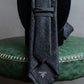 "PRADA" Heather grey wool narrow neck tie