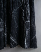 "Alviero Martini" Brushed marble pattern flared skirt