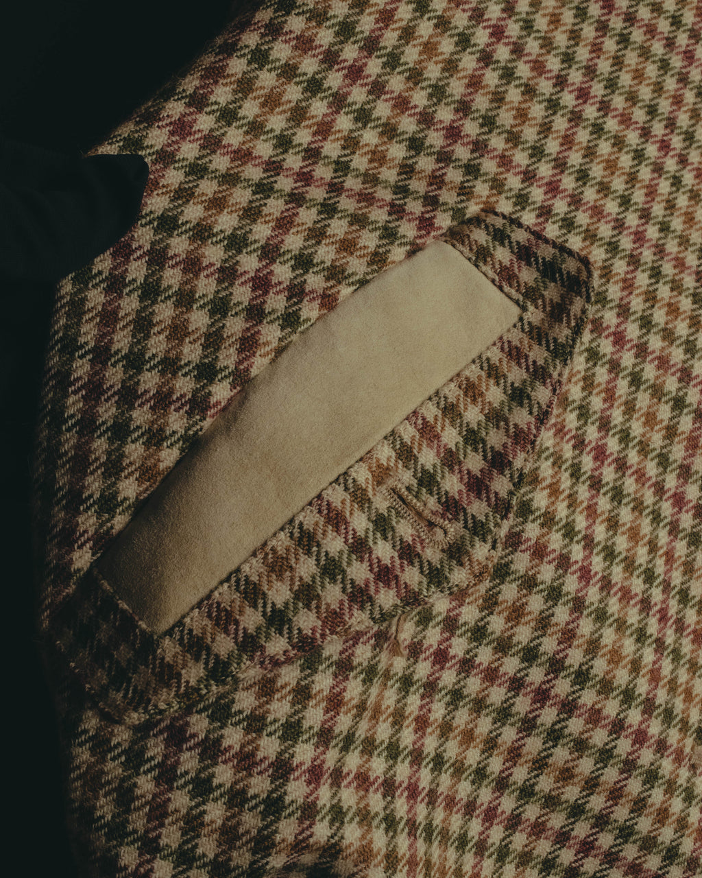 "Christian Dior" 80's-90's Wool check bomber jacket