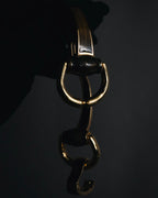 "GUCCI" 00’s Oversized horsebit link bracelet