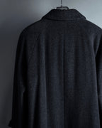 -SPECIAL- "BURBERRYS" 80's-90's Raglan line detail stand collar coat