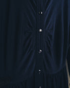 -SPECIAL- “COMME des GARÇONS” 90’s Long gathered waist button front dress