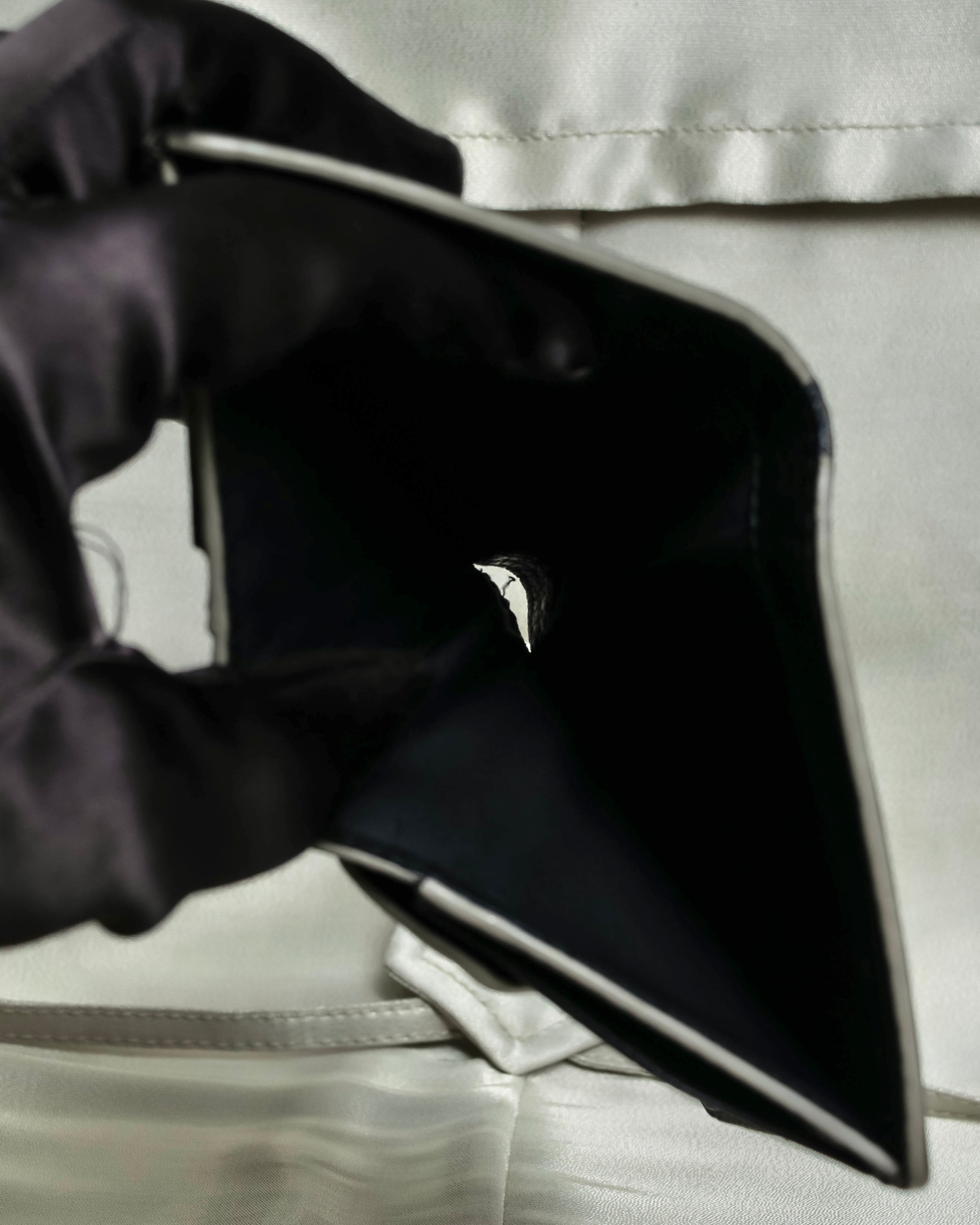 "Maison Margiela" 2020ss Splash Paint Leather Wallet