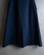 "MM6 MAISON MARGIELA" 20SS Beautiful navy trench skirt