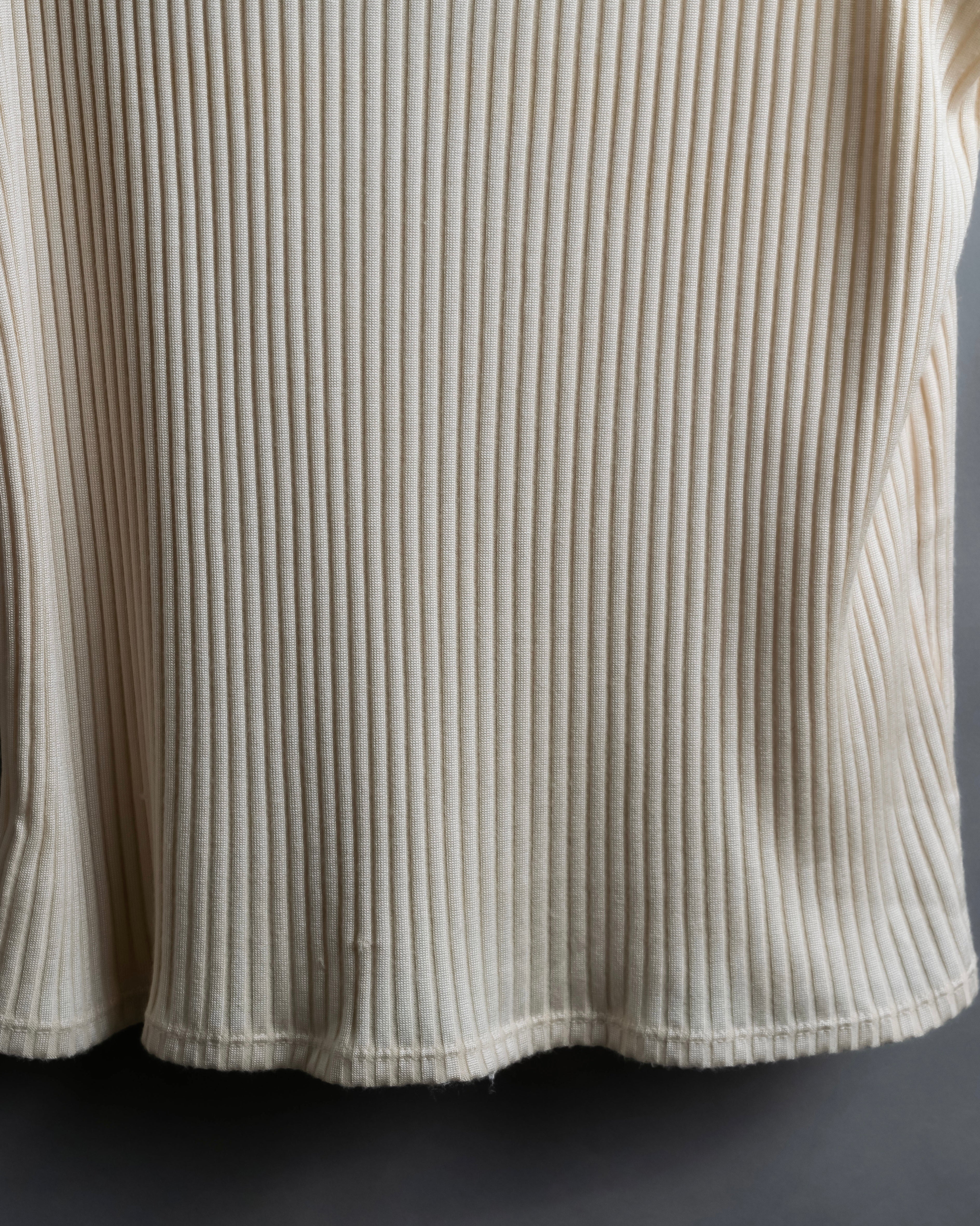 “Jean Paul Gautier” Double belted shoulder designed tank top