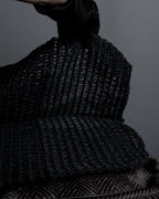 "JIL SANDER" Large flap design Harako leather shoulder bag