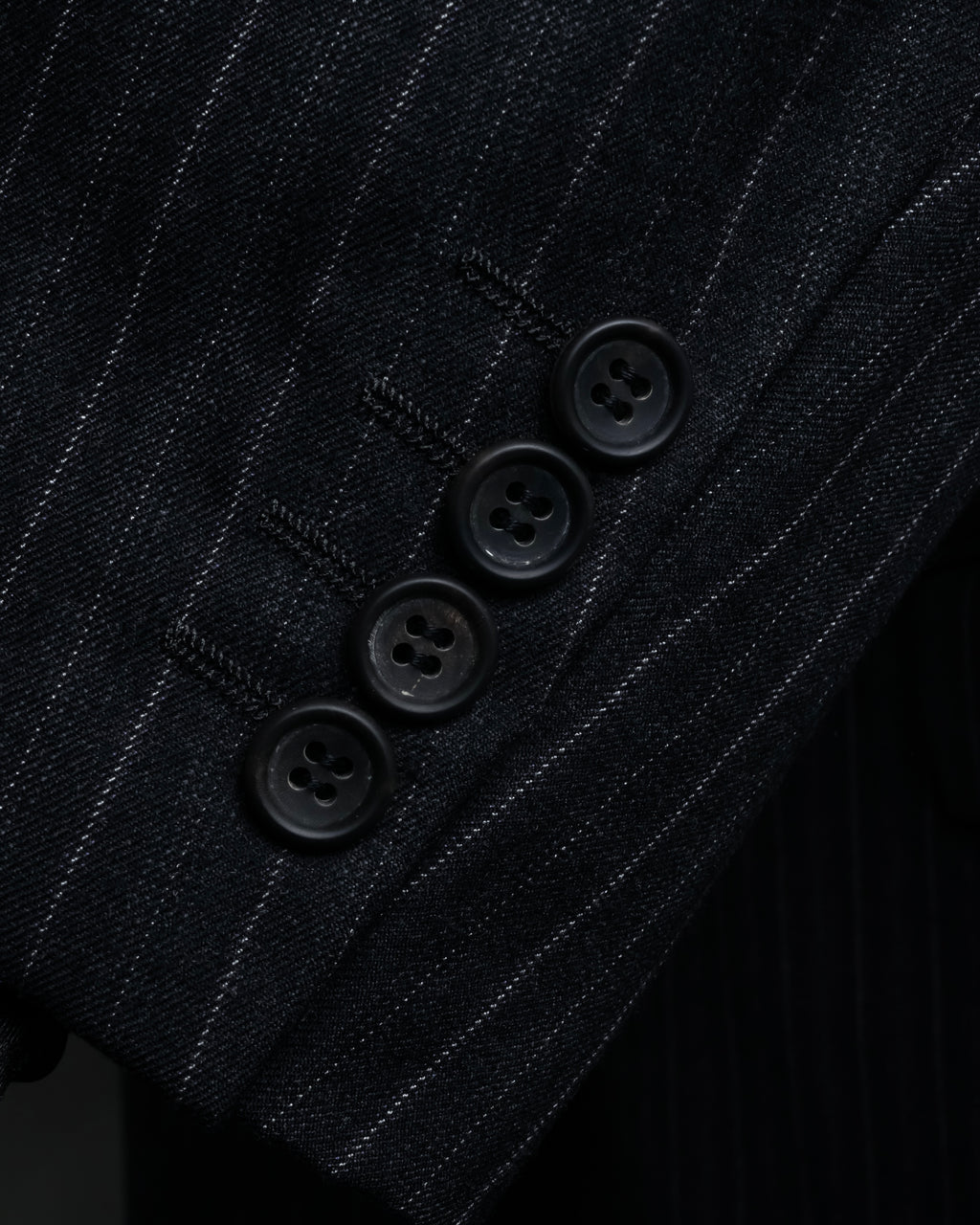 "Christian Dior" 90’s Pinstripe double breasted suit set up