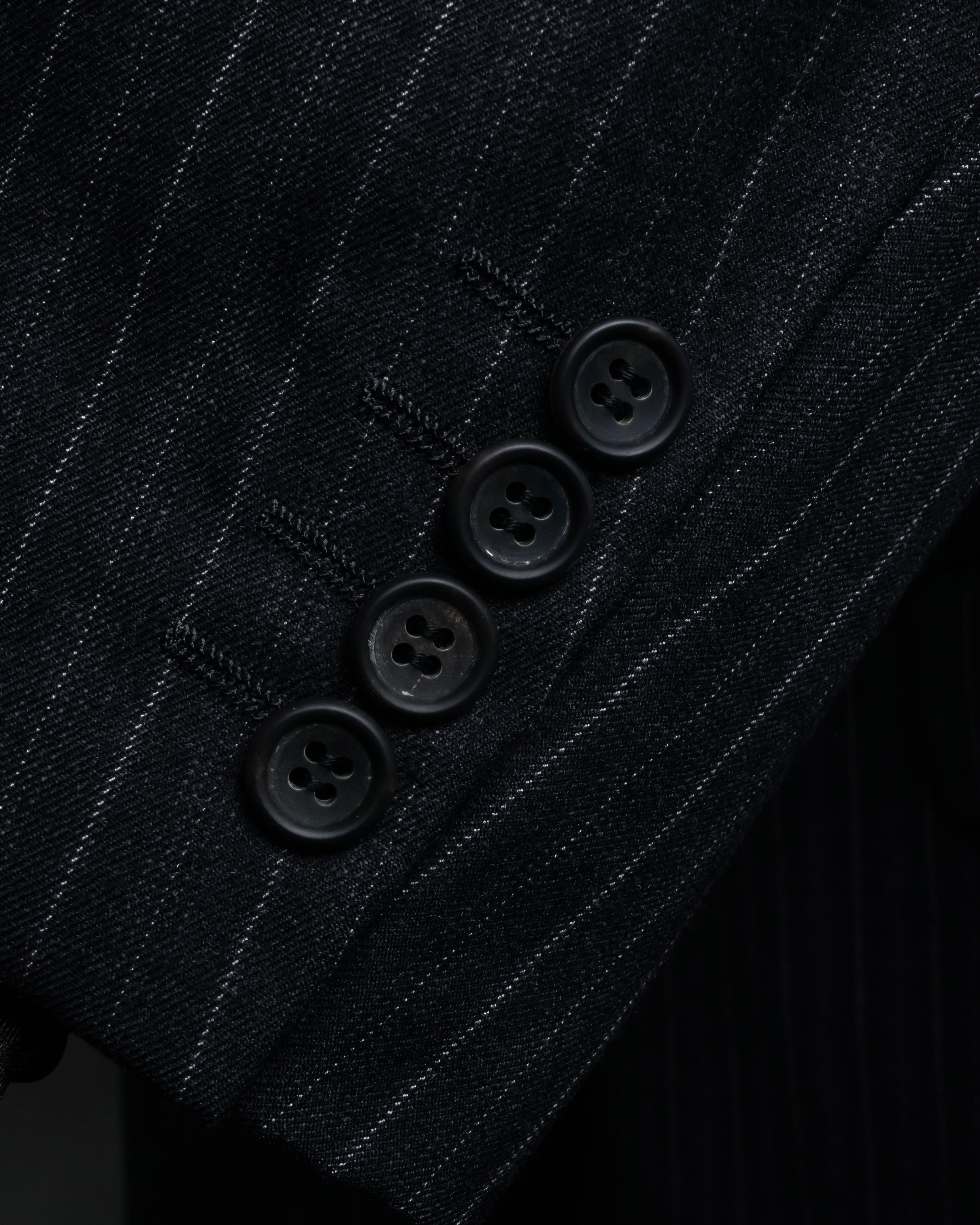 "Christian Dior" 90’s Pinstripe double breasted suit set up