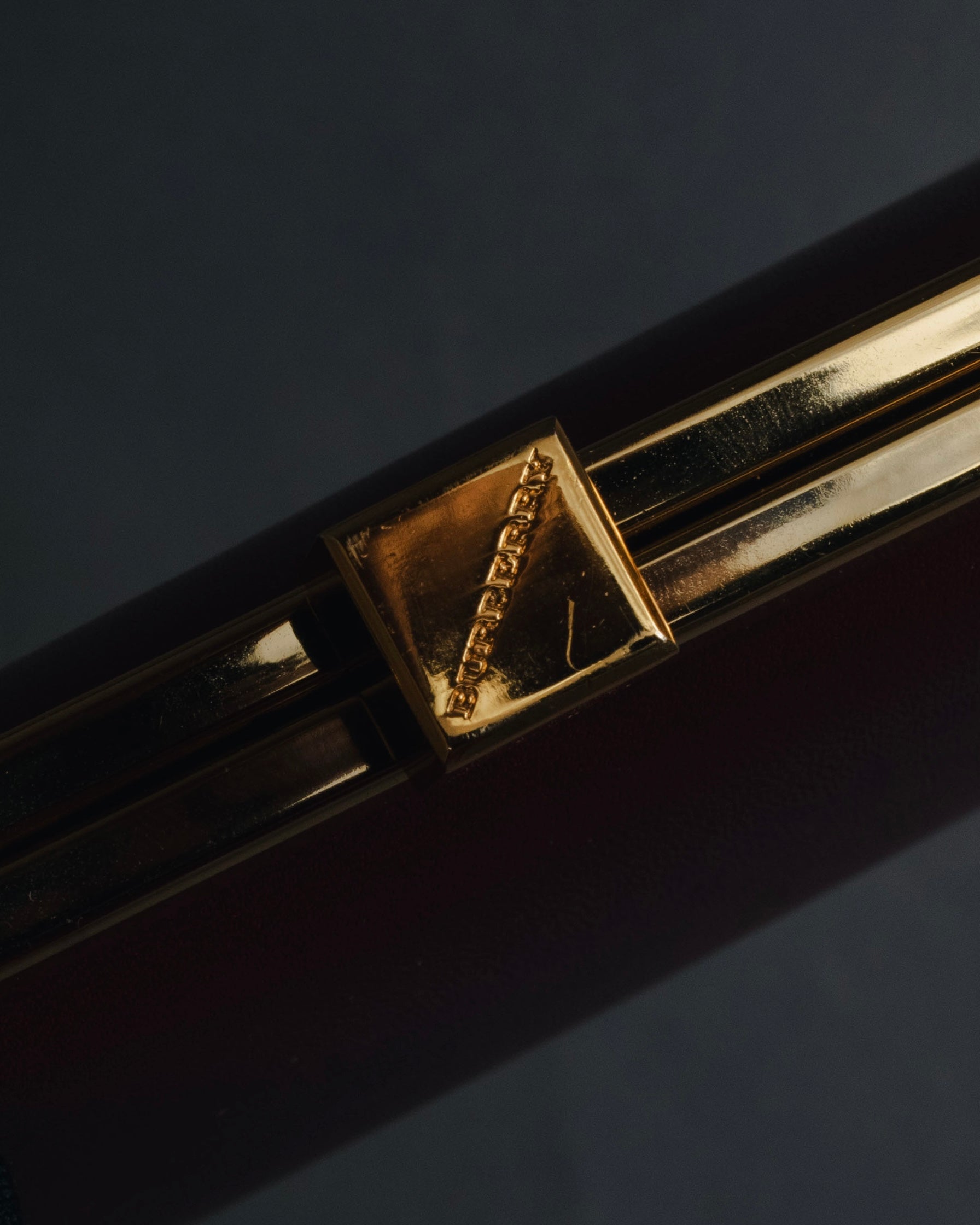 "BURBERRY" 00’s Framed chain formal bag