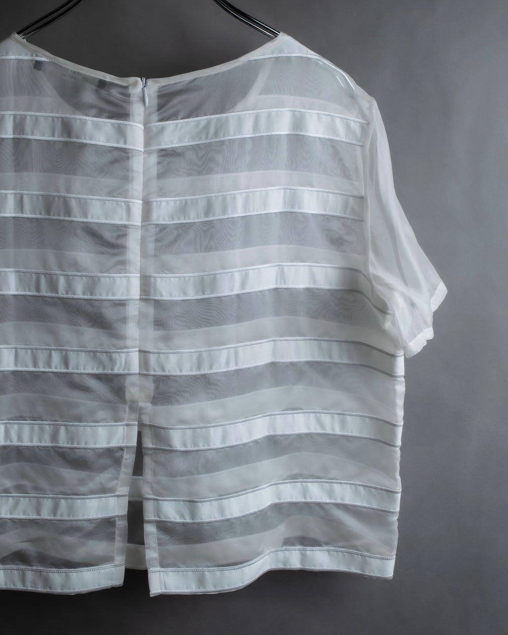 "Weekend Max Mara" Box silhouette silk organza pullover