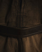 "GUCCI"Mid 2000s suede & smooth leather combination tailored jacket