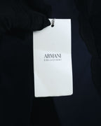 "ARMANI COLLEZIONI" Sheer lace layered tailored jacket