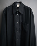 -SPECIAL- “Yohji Yamamoto POUR HOMME” 95AW Oversized draped dress shirt