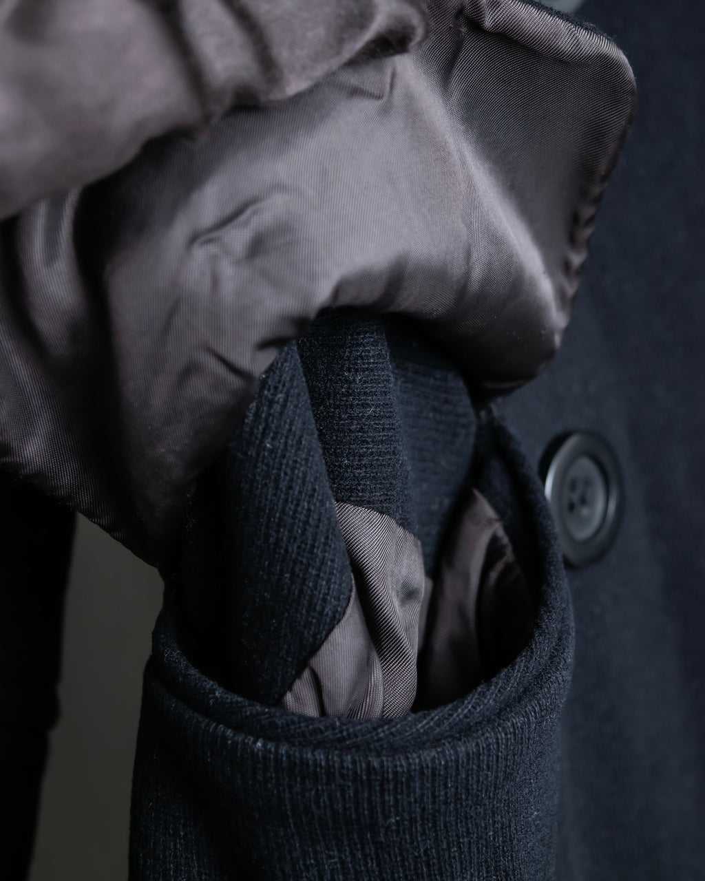 "DOLCE &amp; GABBANA" Maxi length double breasted chesterfield coat