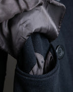 "DOLCE &amp; GABBANA" Maxi length double breasted chesterfield coat