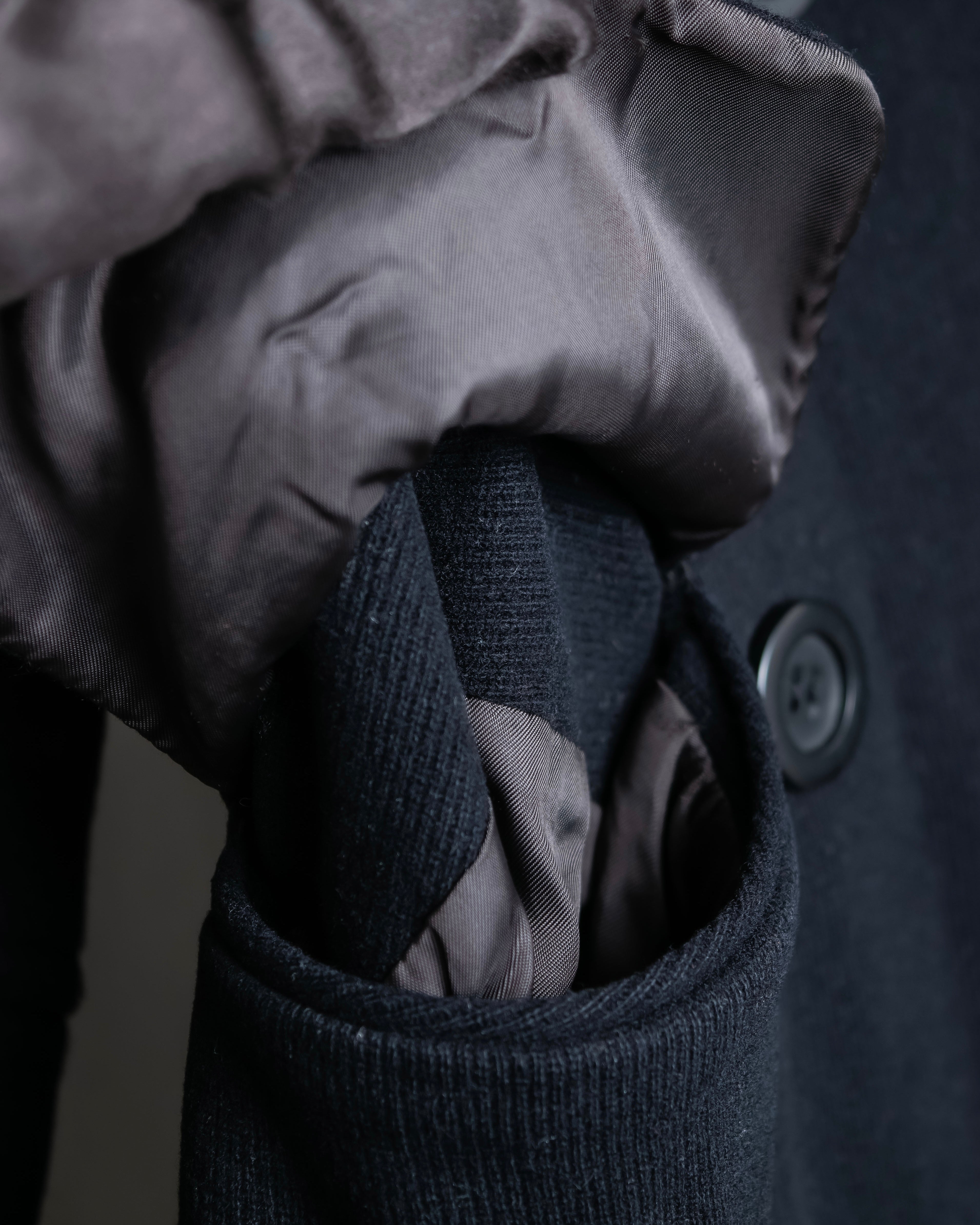 "DOLCE &amp; GABBANA" Maxi length double breasted chesterfield coat