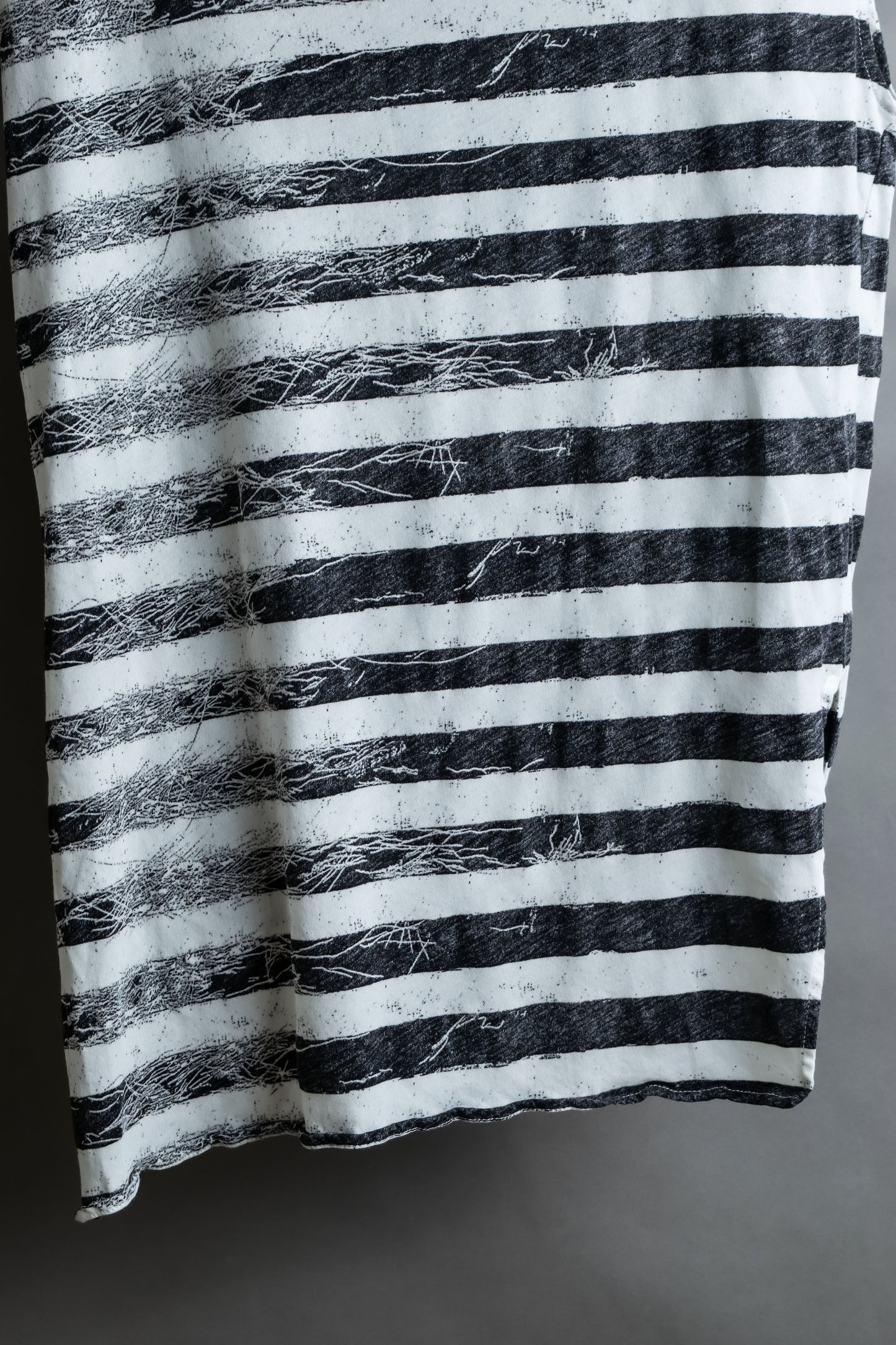 "STELLA McCARTNEY" Tree pattern bicolor tunic pullover