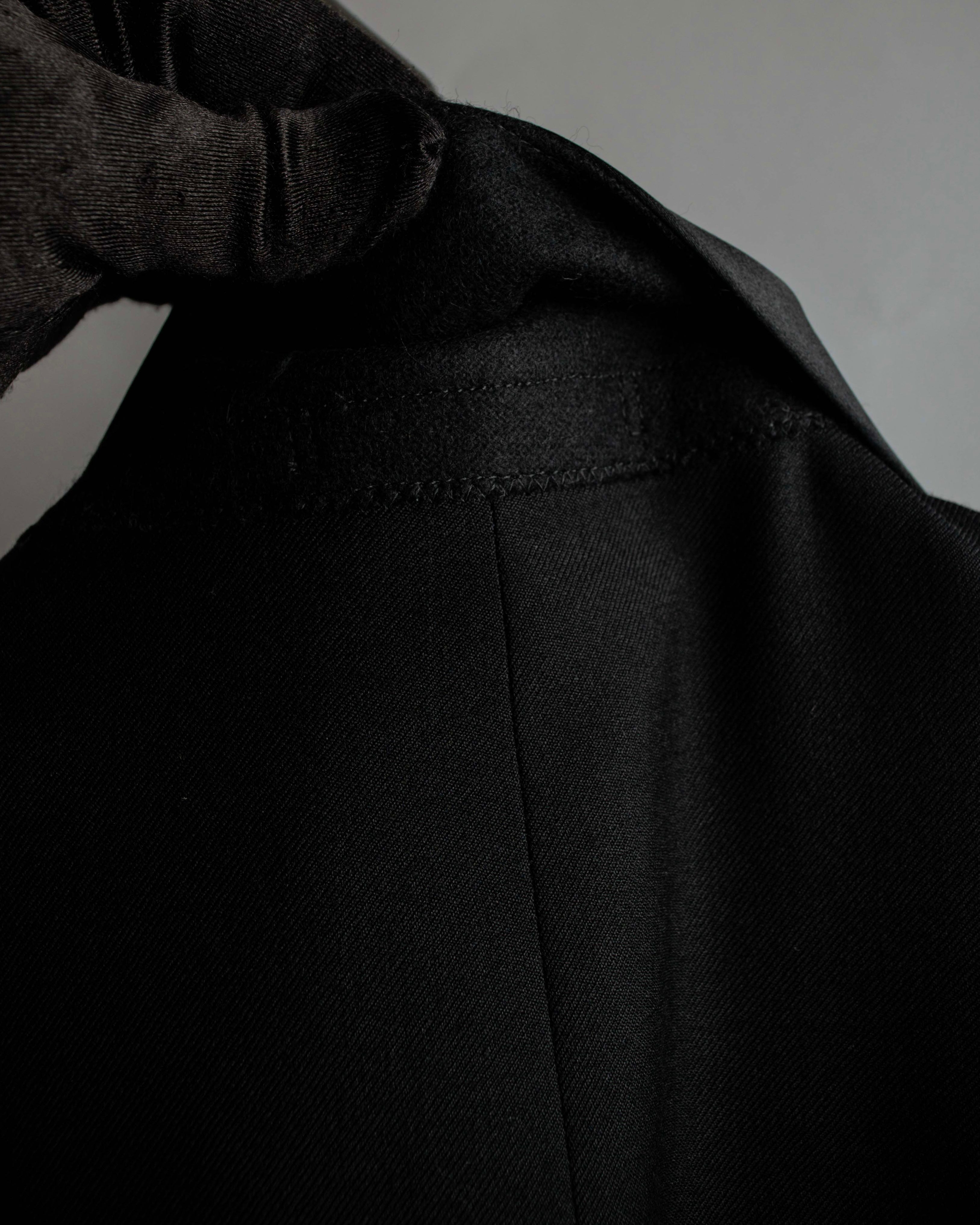 "CHRISTIAN DIOR MONSIEUR" Classical tailored Zegna base satin tuxedo set up