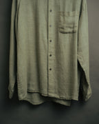 -MOOD Vintage Collections-
90’s Houndstooth linen relaxed shirt