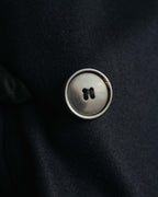-SPECIAL- "DRIES VAN NOTEN" 10's Sculptural wide lapel double breasted wool coat