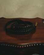–SPECIAL– "GUCCI" 10's Embellished bamboo leather handbag